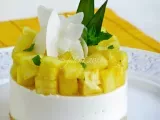 Ricetta Mousse di yogurt, ananas e cocco