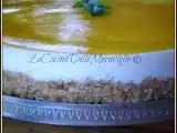 Ricetta Cheesecake freddo con yogurt e gelatina alle pesche