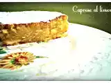 Ricetta Caprese al cioccolato bianco e limoncello