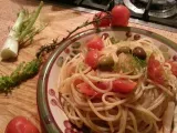 Ricetta Pasta finocchi, pomodorini e olive
