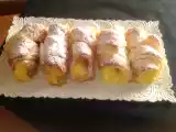 Ricetta Cannoncini sprint di sfoglia alla crema pasticciera