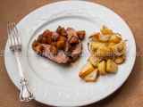 Ricetta Petti d'anatra con mele caramellate al cointreau