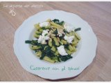 Ricetta Caserecce con spinaci e ricotta di pecora