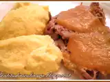Ricetta Stracotto in crema di carote e cipolle