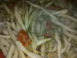 Ricetta Trofie fatte in casa con asparagi e pancetta