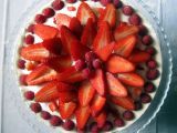 Ricetta Cheesecake allo yogurt greco, vaniglia e frutti rossi