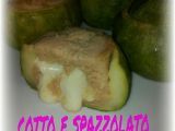 Ricetta Zucchine tonde ripiene di mortadella e caciocavallo