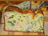 Ricetta Plumcake salato con salmone, asparagi e provola affumicata