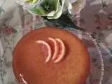 Ricetta Torta paradiso con glassa al pompelmo rosa