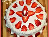 Ricetta Torta fragole, banane e panna