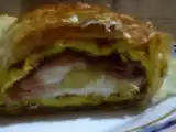 Ricetta Rotolo di pasta sfoglia con frittata.
