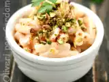 Ricetta Penne con gamberi e brandy
