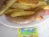 Ricetta Salsicce di pollo con patate aromatizzate al forno
