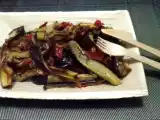 Ricetta Melanzane con pomodori pachino al forno