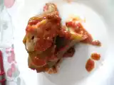 Ricetta Peperoni cornetti ripieni con pane prosciutto e formaggio