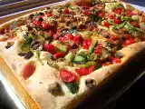 Ricetta Focaccia alle verdure
