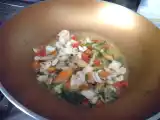 Ricetta Torchietti al prezzemolo con frutti di mare e asparagi