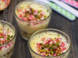 Ricetta Zabaione light con melograno e pistacchi