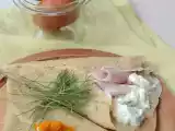 Ricetta Crepes salate con farina integrale