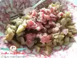 Ricetta Barchette di melanzane ripiene con salame e pane