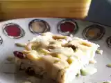 Ricetta Bread pudding con crema alla vaniglia