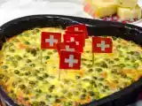 Ricetta Torta di piselli alla sarda con l’emmentaler dop