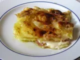 Ricetta Lasagna di patate, prosciutto e mozzarella