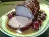 Ricetta Lonza arrosto lardellata all'uva