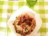 Ricetta Orzotto al radicchio di chioggia e pancetta