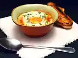 Ricetta Uova al forno con pomodoro e mozzarella