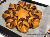 Ricetta Fiore di pan brioche con crema alla nocciola