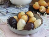 Ricetta Madeleine con base al cioccolato