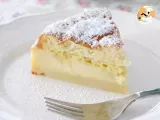 Torta magica limone e vaniglia