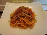 Ricetta Pici con pancetta e piselli
