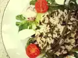Ricetta Riso selvaggio e bruscandoli