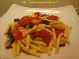 Ricetta Strozzapreti salsicce e zucchine