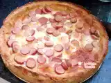Ricetta Torta salata di patate con mozzarella e wurstel