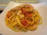 Ricetta Tonnarelli con gamberoni