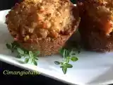 Ricetta Cestini di pane di segale integrale con crema di castagne, pancetta e timo