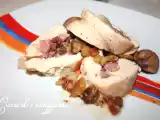 Ricetta Petto di pollo farcito con castagne