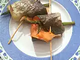 Ricetta Involtini di trota iridea ed asparagi