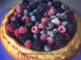 Ricetta Cheesecake ai frutti di bosco con marmellata di lamponi