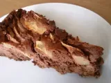Ricetta Torta con mousse di cioccolato fondente e pere