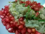 Ricetta Risotto al melograno ed erbe aromatiche