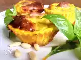 Ricetta Frittatine al forno con salsiccia, basilico e pinoli