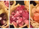 Ricetta Cestini di parmigiano ripieni