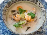 Ricetta Zuppa thai: tom kha goon