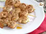 Ricetta Spiedini di gamberi all'orientale