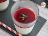 Ricetta Panna cotta alla vaniglia con coulis di lamponi