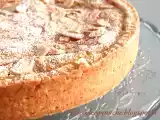 Ricetta Crostata frangipane con crema pasticcera e confettura di lamponi